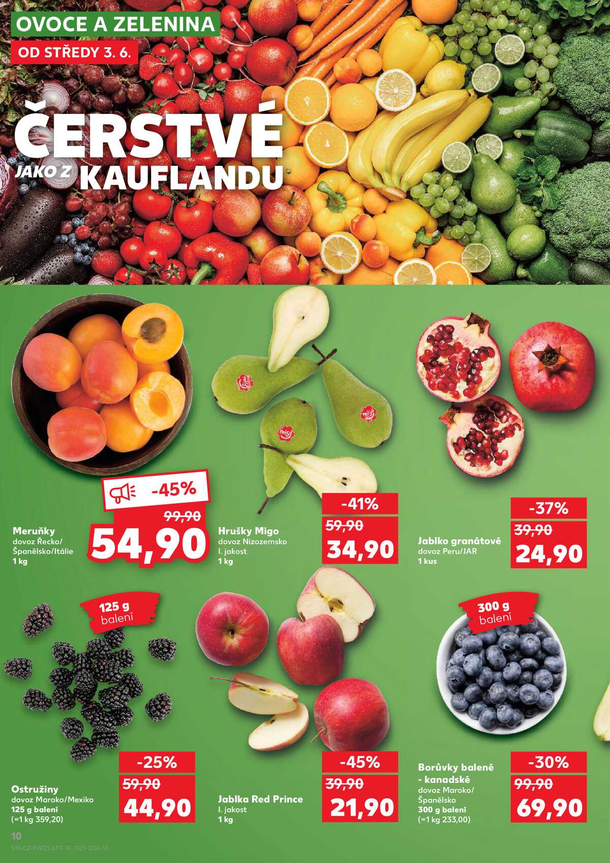 Kaufland 3.6. - 9.6. - Kaufland - Chomutov - Otvice strana 10