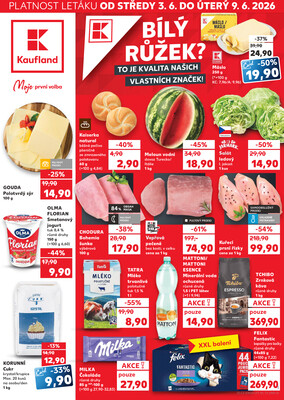 Kaufland 3.6. - 9.6. - Kaufland - Chomutov - Otvice