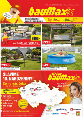 Baumax letáky