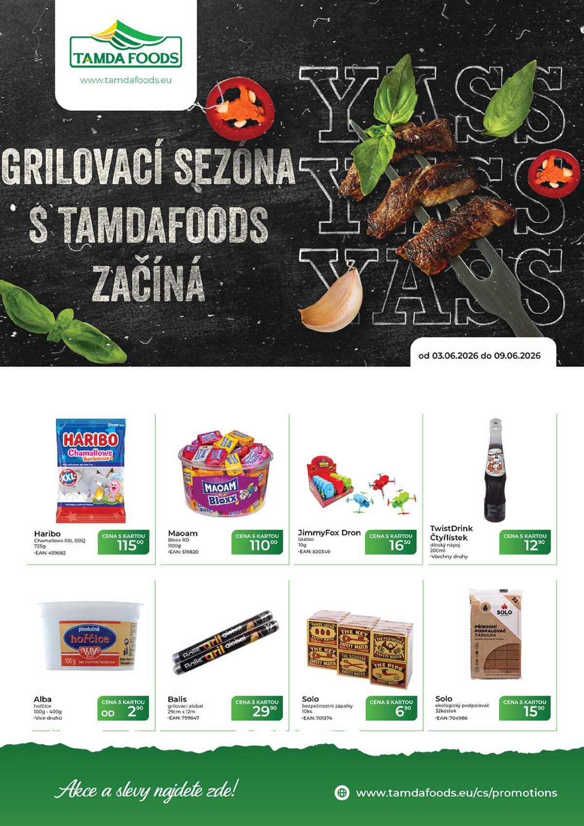 Tamda Foods od 3.6. do 9.6.2026 strana 1