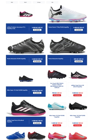 Intersport Kopačky a míče - 2. 6. 2026