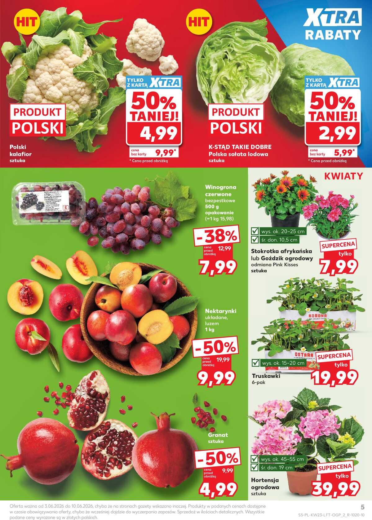 Leták Kaufland Polsko 3.6.-10.6.2026 - Noviny týdne strana 5