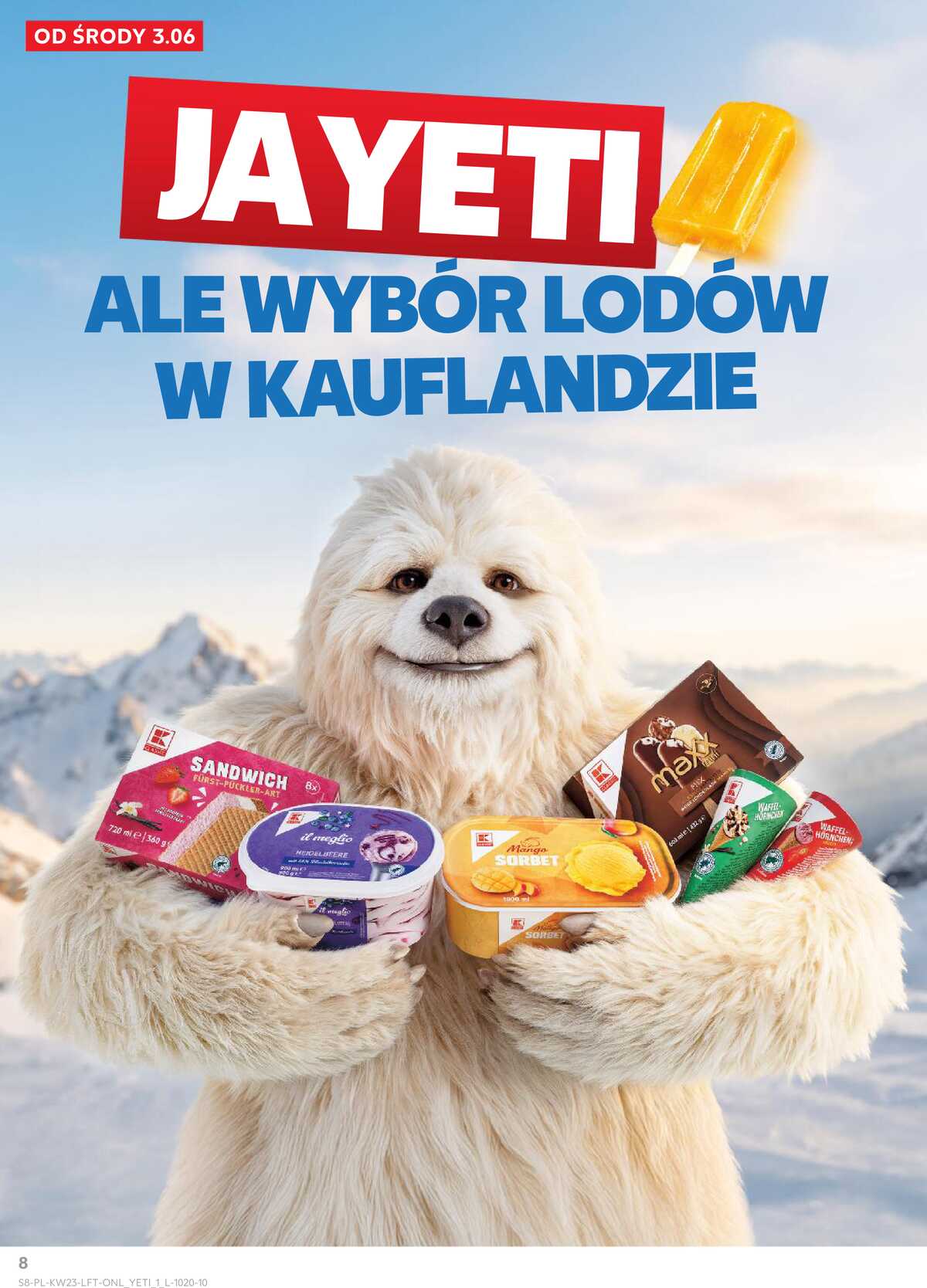 Leták Kaufland Polsko 3.6.-10.6.2026 - Noviny týdne strana 8