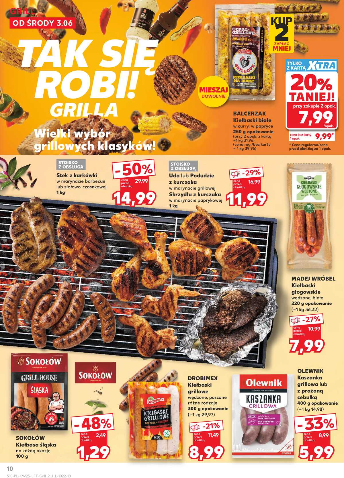 Leták Kaufland Polsko 3.6.-10.6.2026 - Noviny týdne strana 10