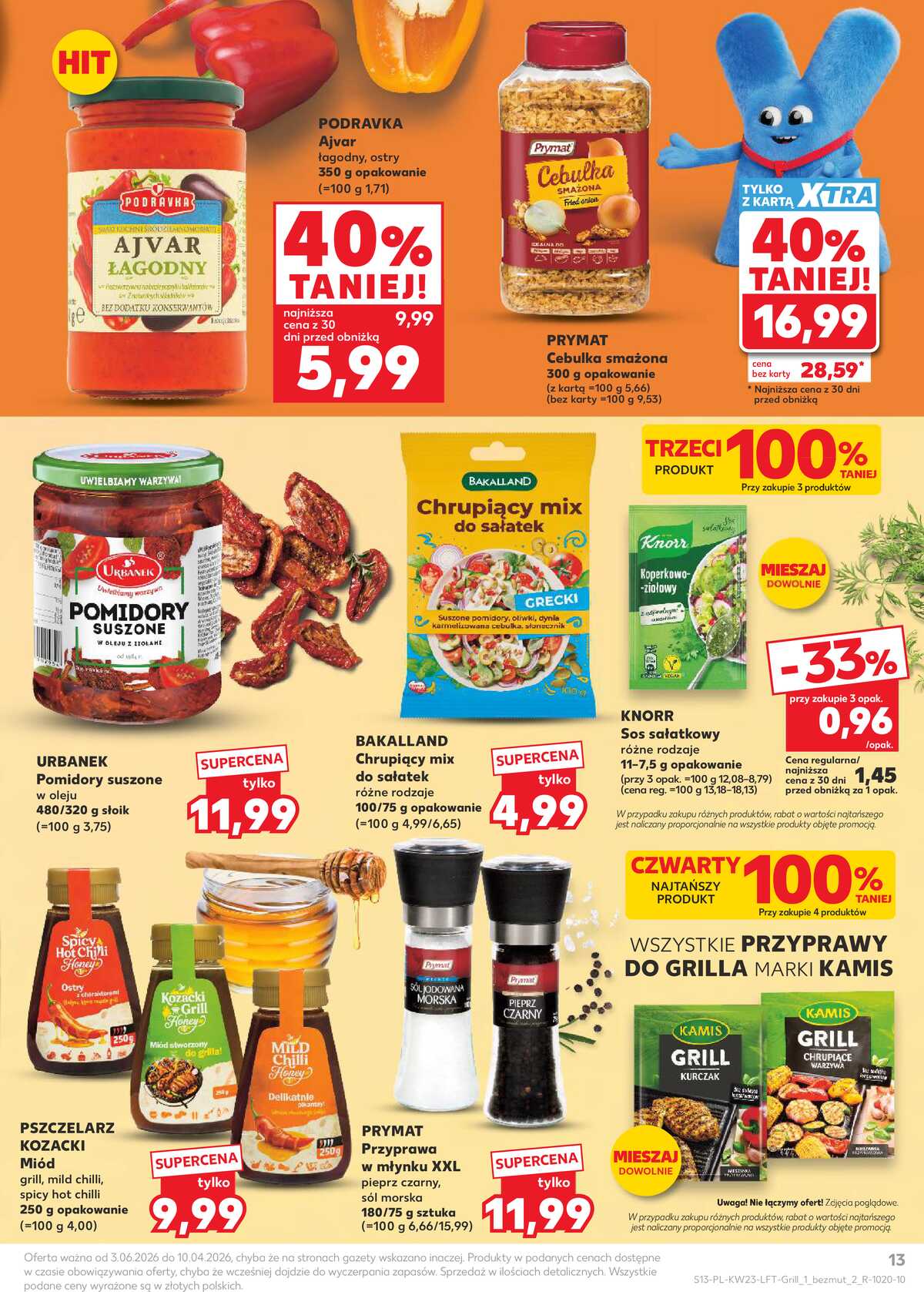 Leták Kaufland Polsko 3.6.-10.6.2026 - Noviny týdne strana 13