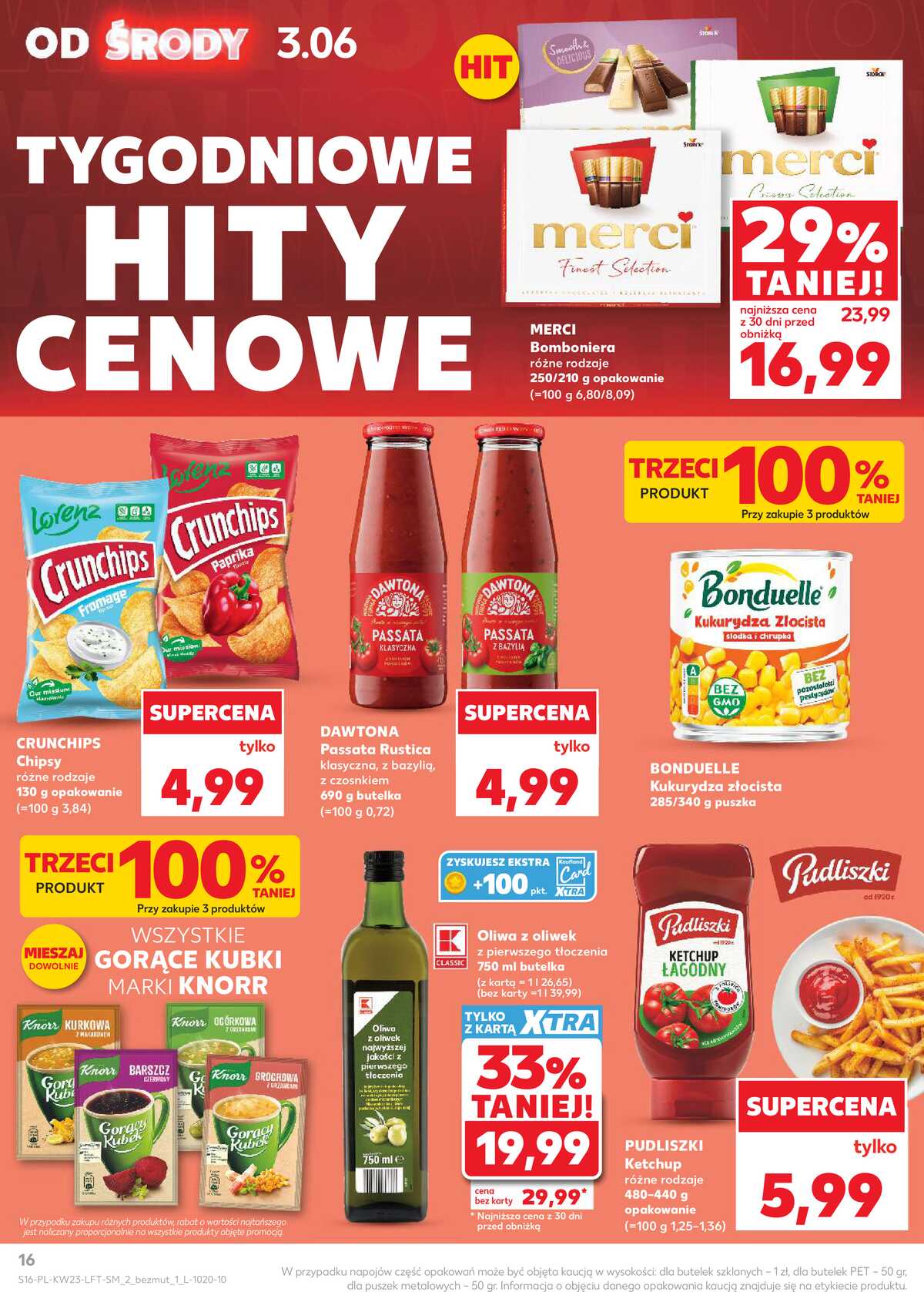 Leták Kaufland Polsko 3.6.-10.6.2026 - Noviny týdne strana 16