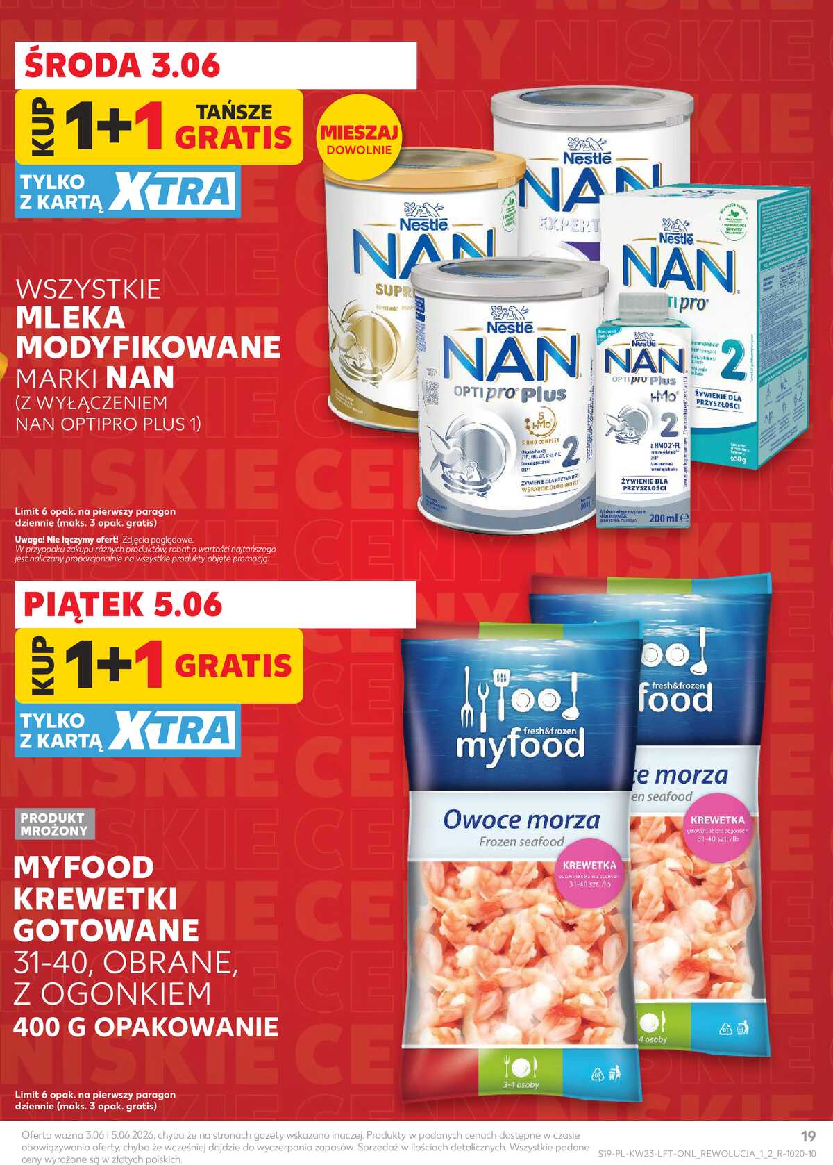Leták Kaufland Polsko 3.6.-10.6.2026 - Noviny týdne strana 19