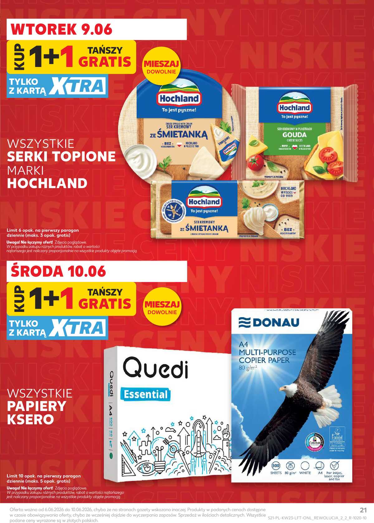 Leták Kaufland Polsko 3.6.-10.6.2026 - Noviny týdne strana 21