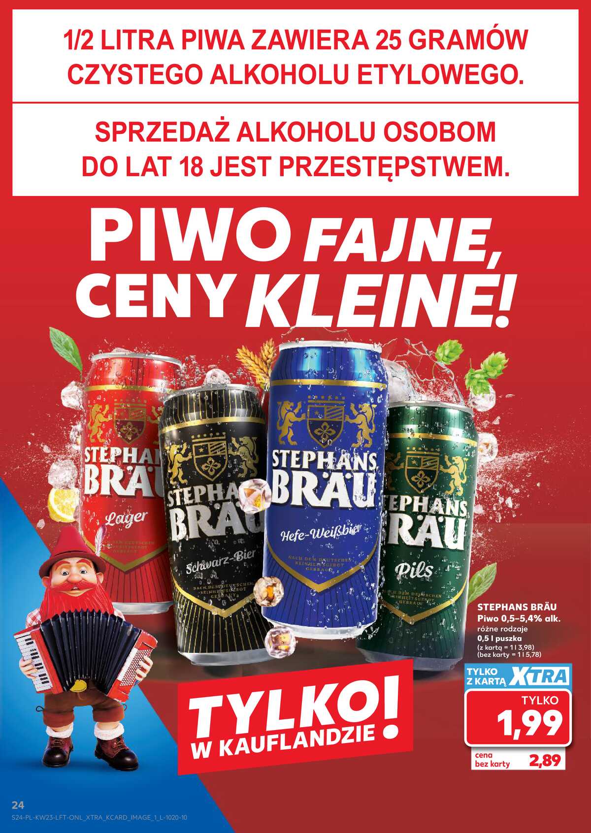 Leták Kaufland Polsko 3.6.-10.6.2026 - Noviny týdne strana 24