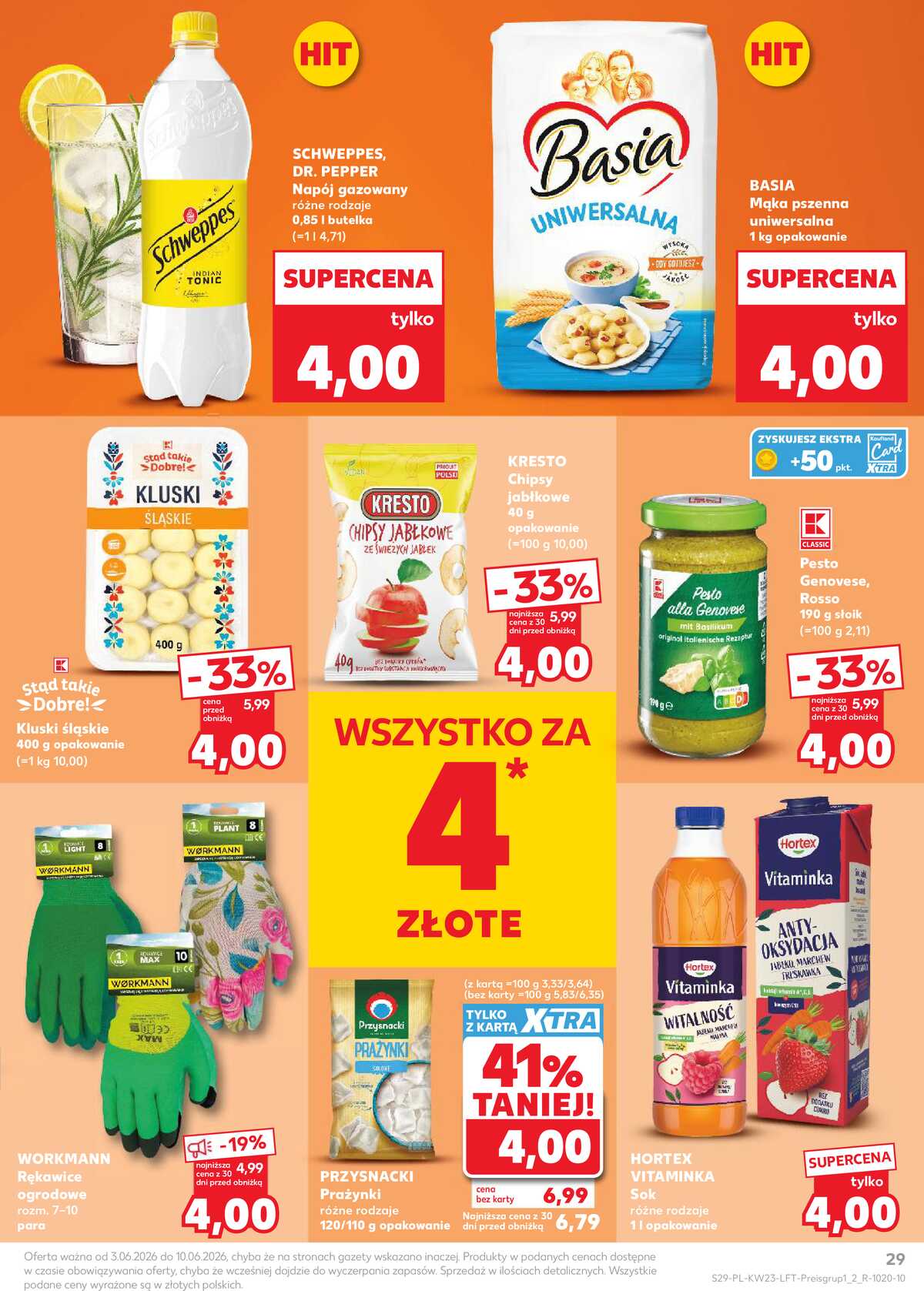 Leták Kaufland Polsko 3.6.-10.6.2026 - Noviny týdne strana 29