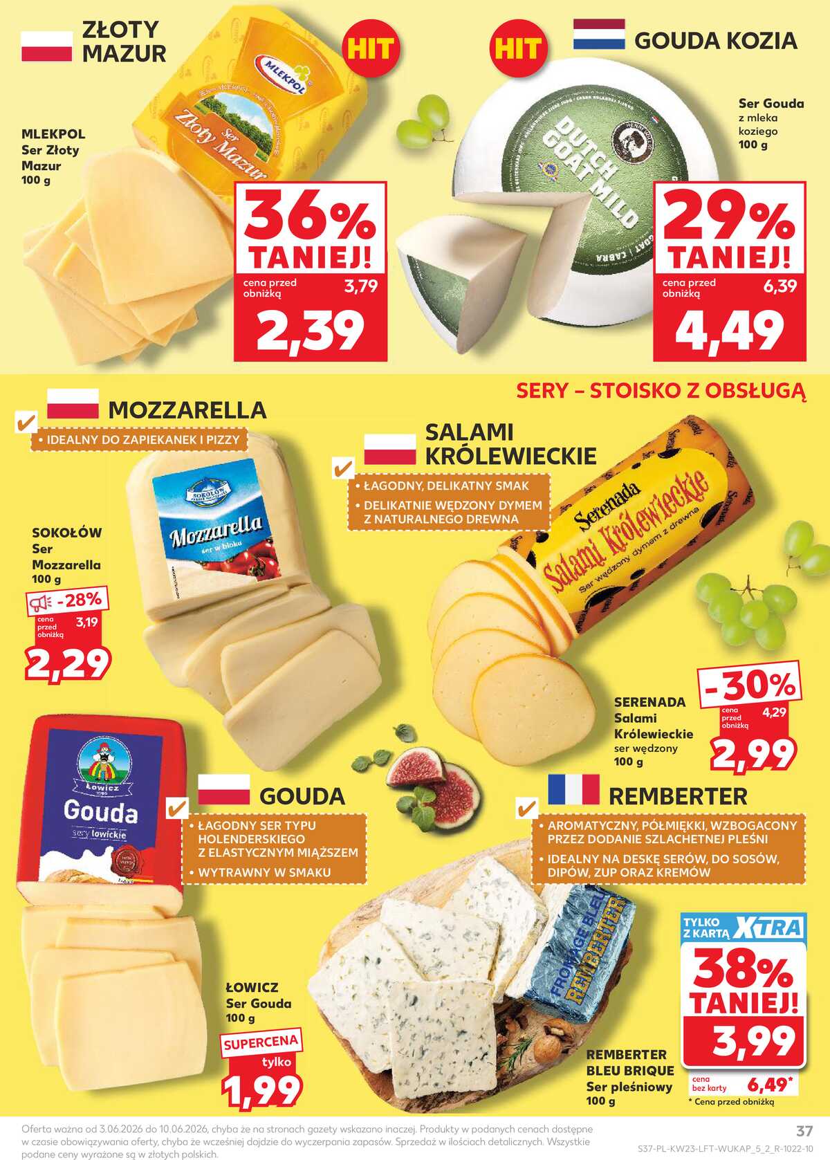 Leták Kaufland Polsko 3.6.-10.6.2026 - Noviny týdne strana 37