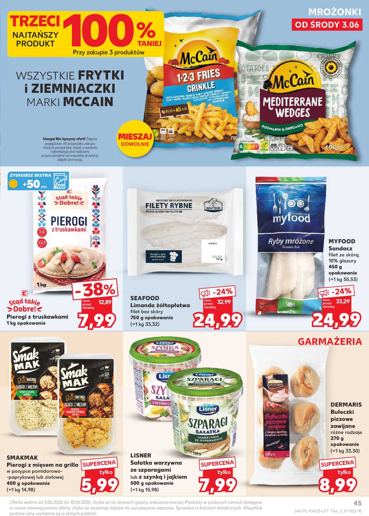 Leták Kaufland Polsko 3.6.-10.6.2026 - Noviny týdne strana 45