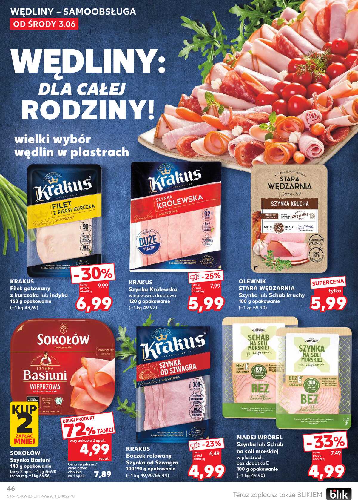 Leták Kaufland Polsko 3.6.-10.6.2026 - Noviny týdne strana 46