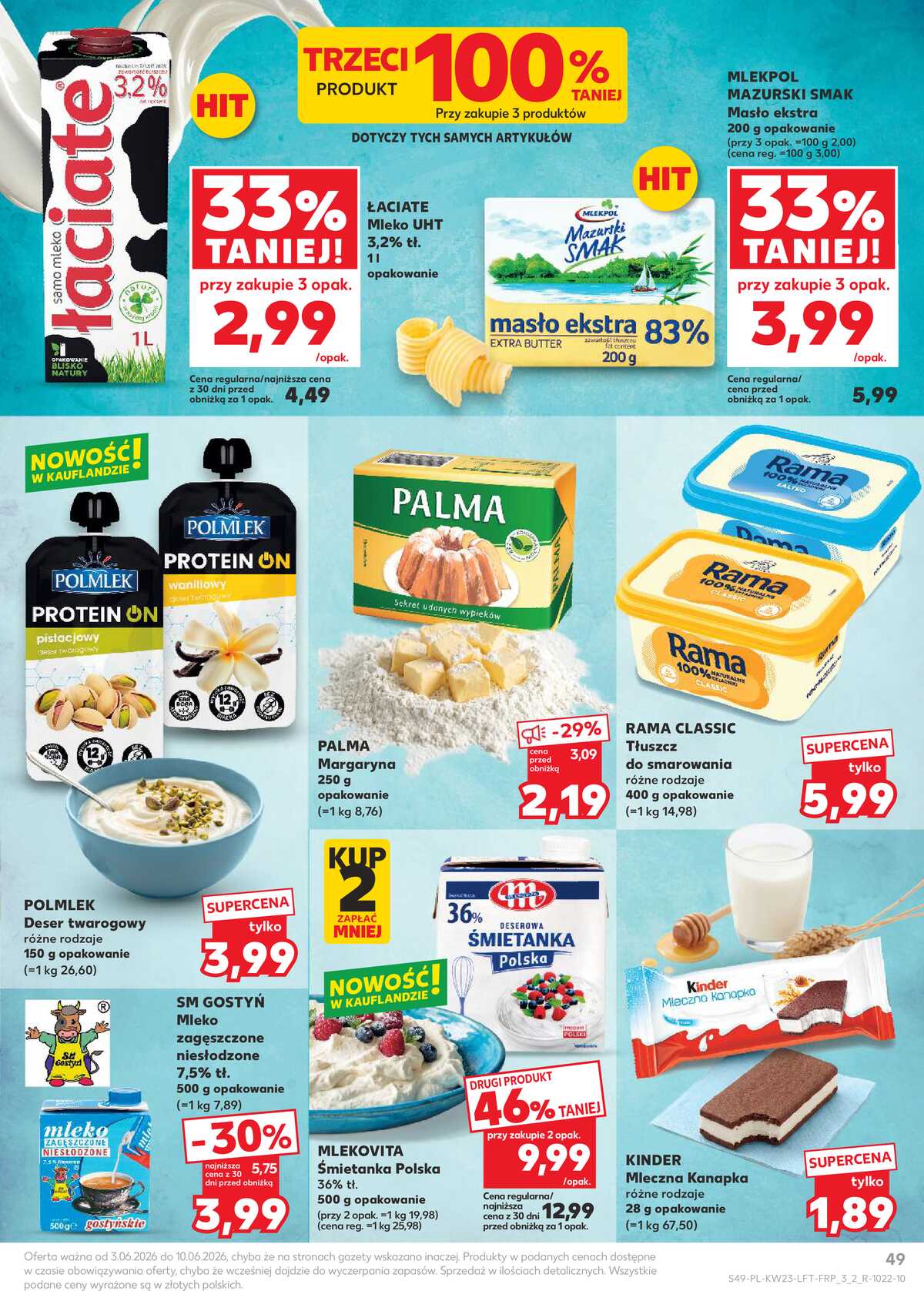 Leták Kaufland Polsko 3.6.-10.6.2026 - Noviny týdne strana 49