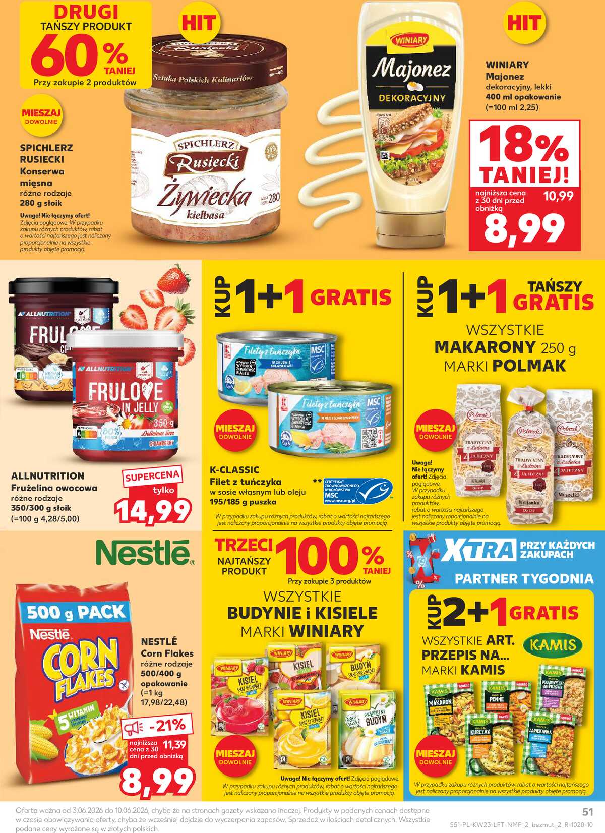 Leták Kaufland Polsko 3.6.-10.6.2026 - Noviny týdne strana 51