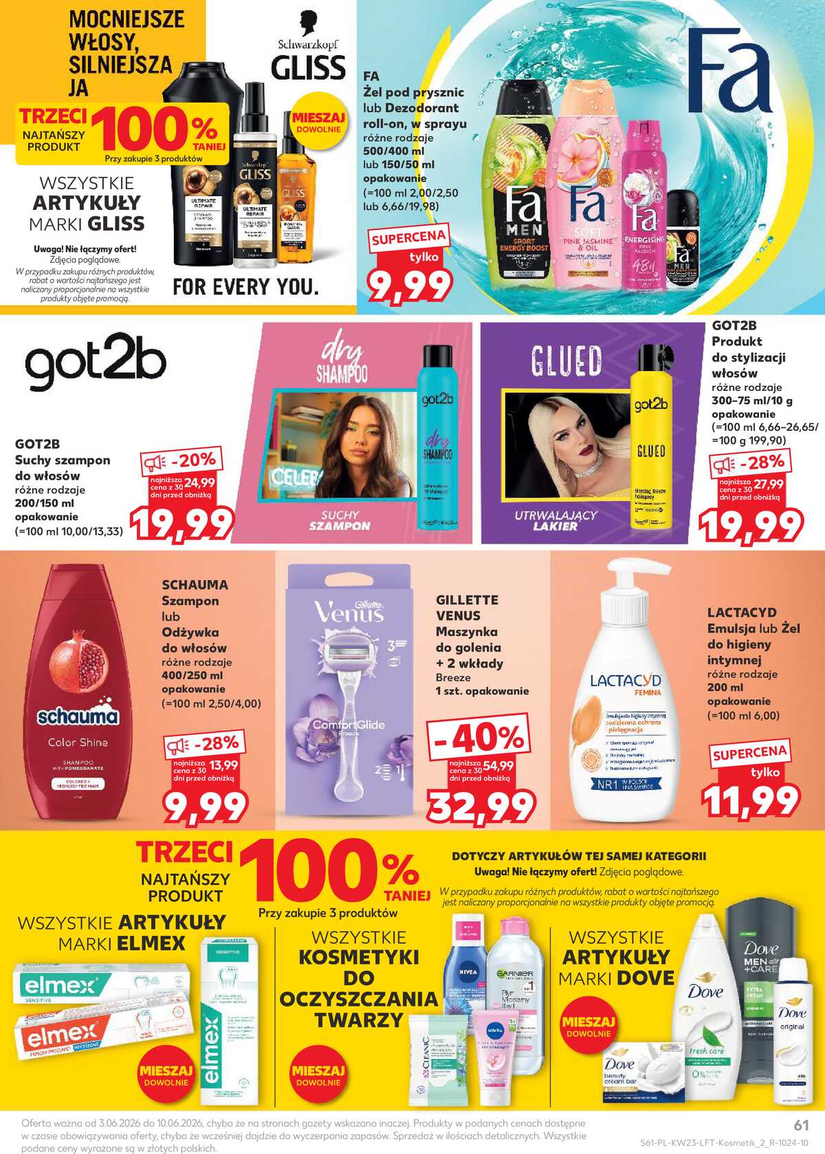 Leták Kaufland Polsko 3.6.-10.6.2026 - Noviny týdne strana 61