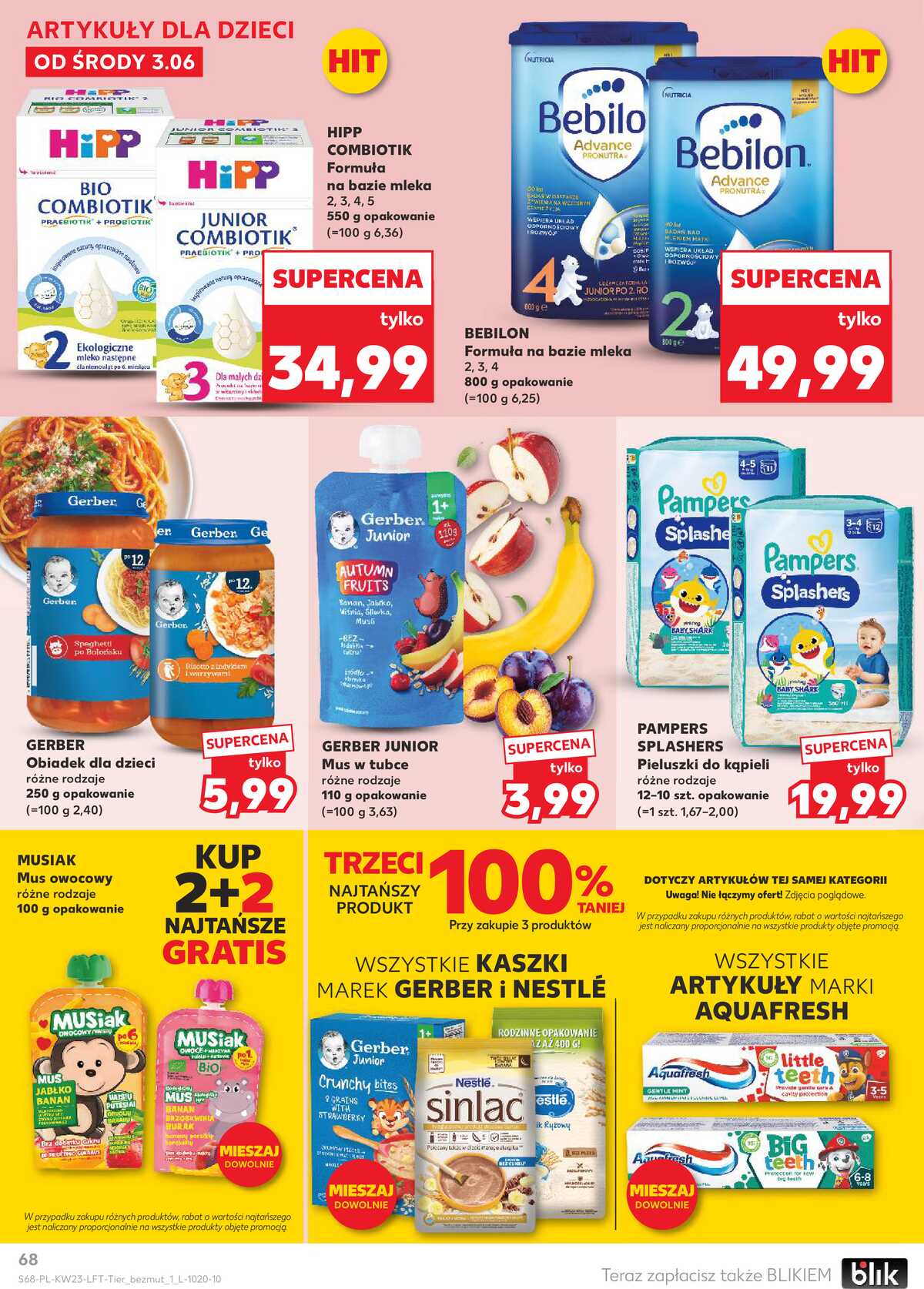 Leták Kaufland Polsko 3.6.-10.6.2026 - Noviny týdne strana 68