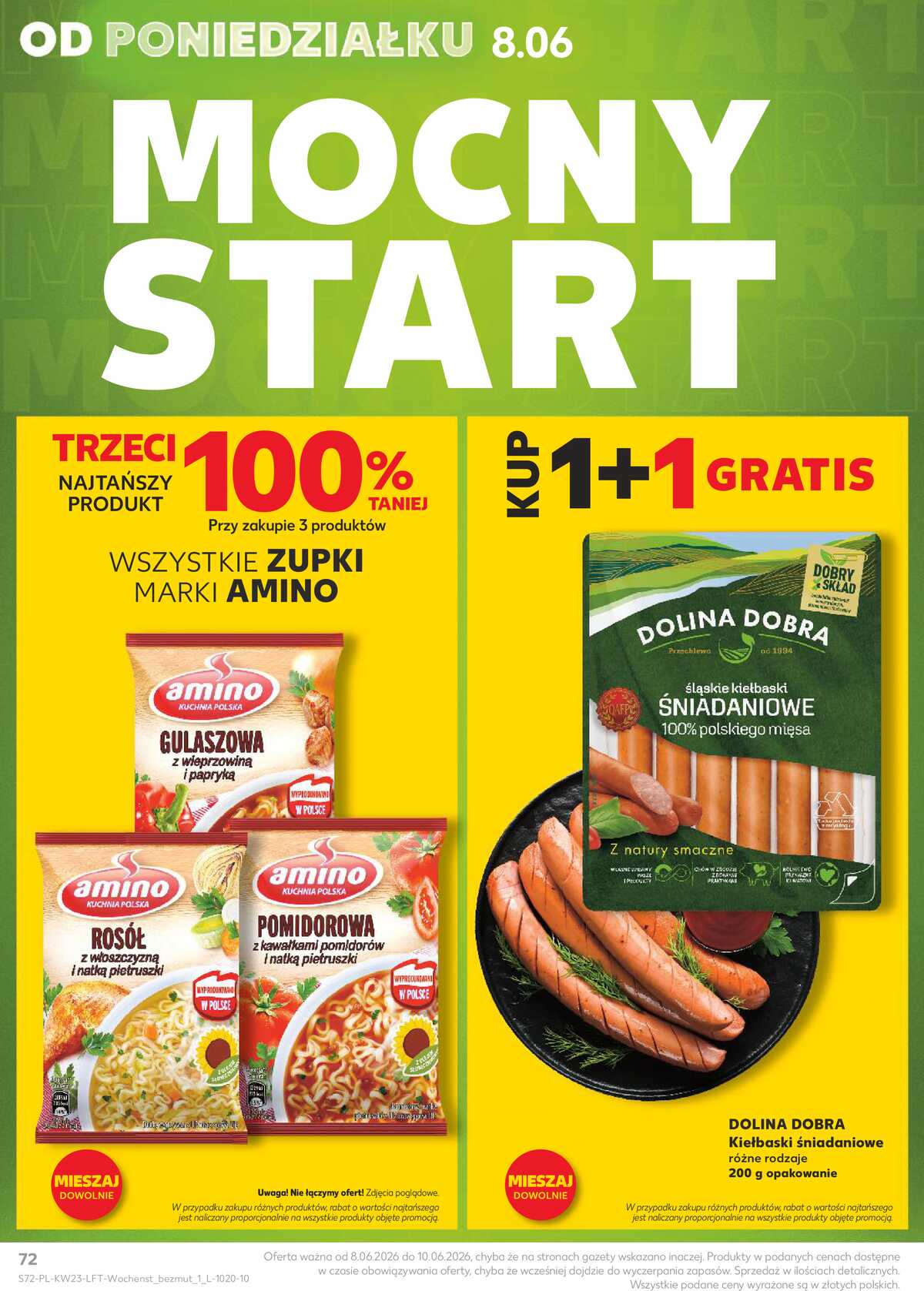 Leták Kaufland Polsko 3.6.-10.6.2026 - Noviny týdne strana 72