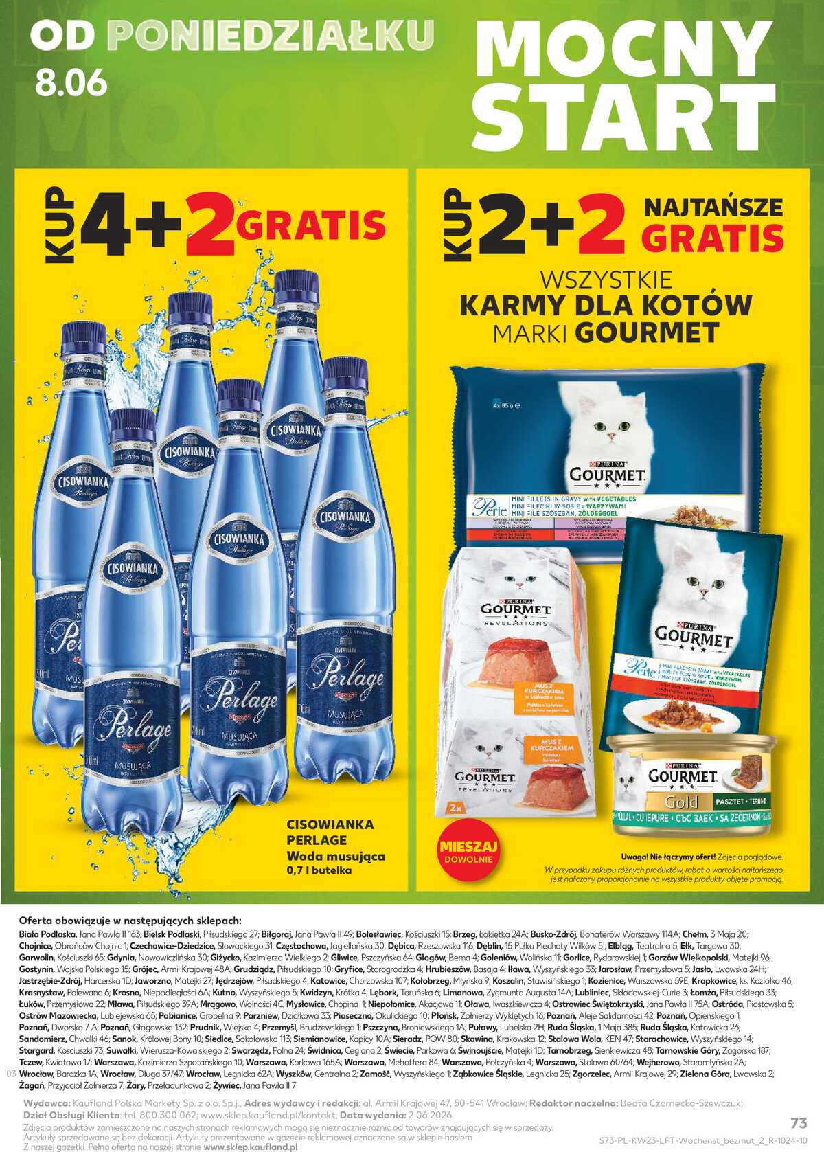 Leták Kaufland Polsko 3.6.-10.6.2026 - Noviny týdne strana 73
