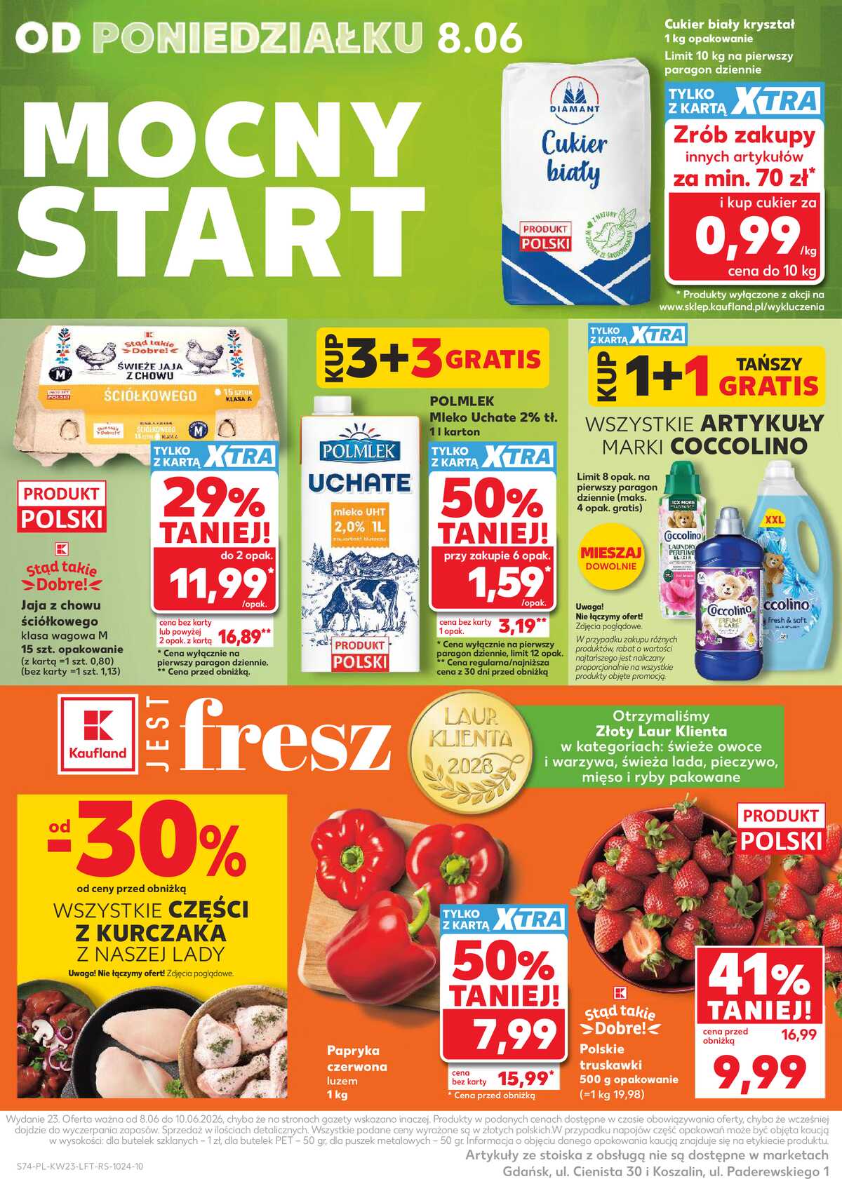 Leták Kaufland Polsko 3.6.-10.6.2026 - Noviny týdne strana 74
