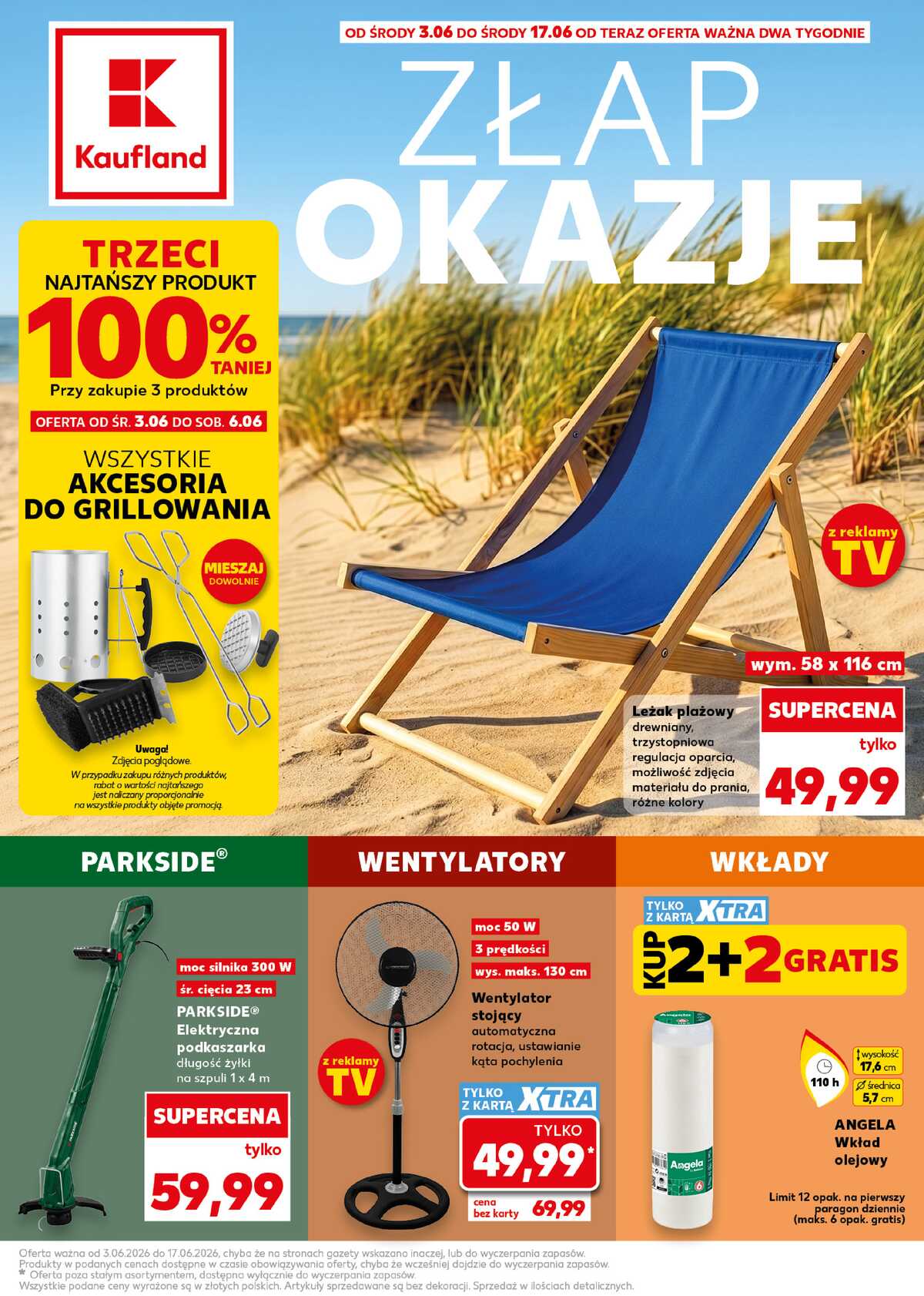 Leták Kaufland Polsko 3.6.-17.6.2026 strana 1