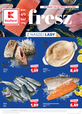 Leták Kaufland Polsko 3.6.-10.6.2026 - Ryby z našeho pultu