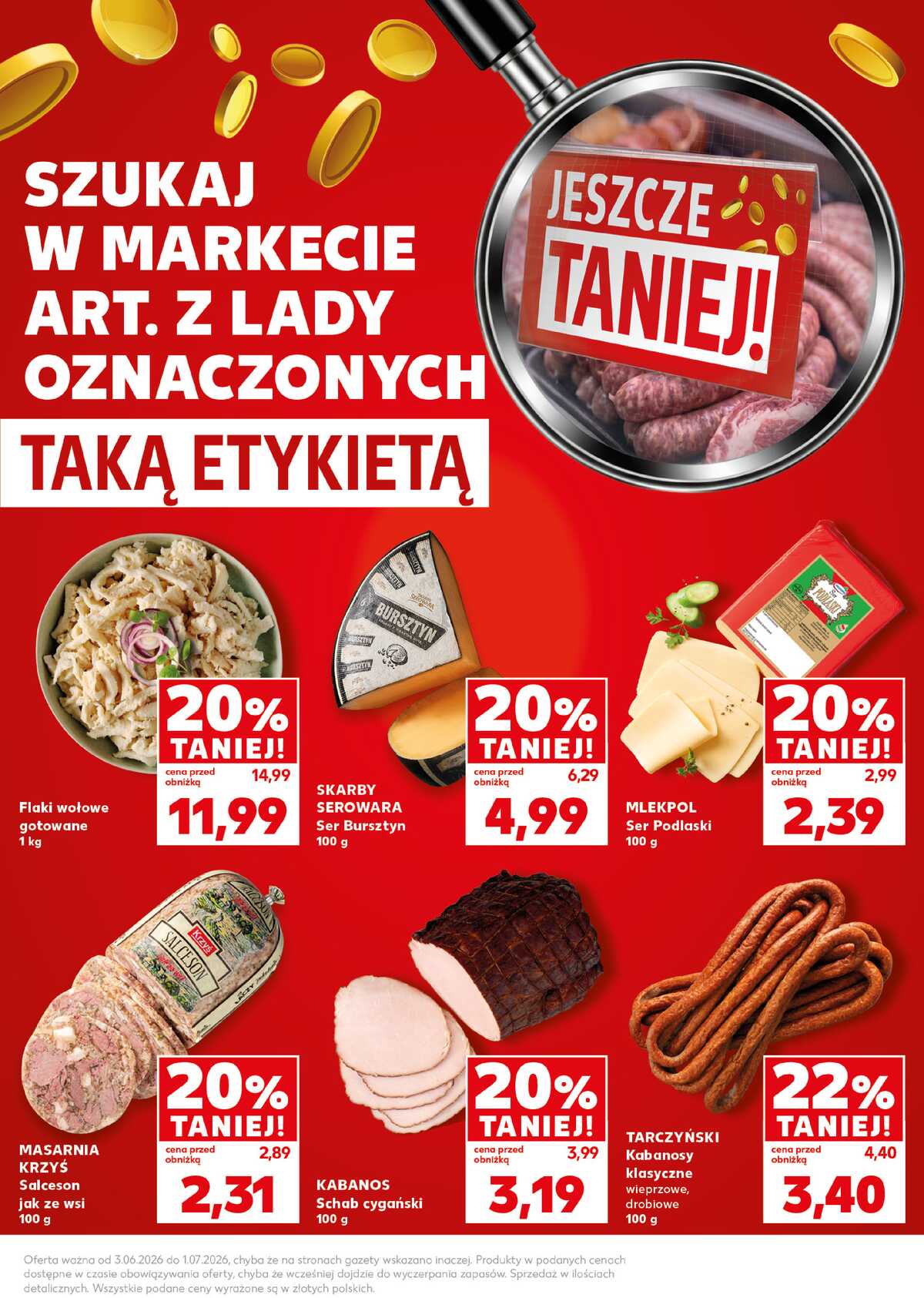 Leták Kaufland Polsko 3.6.-1.7.2026 strana 3