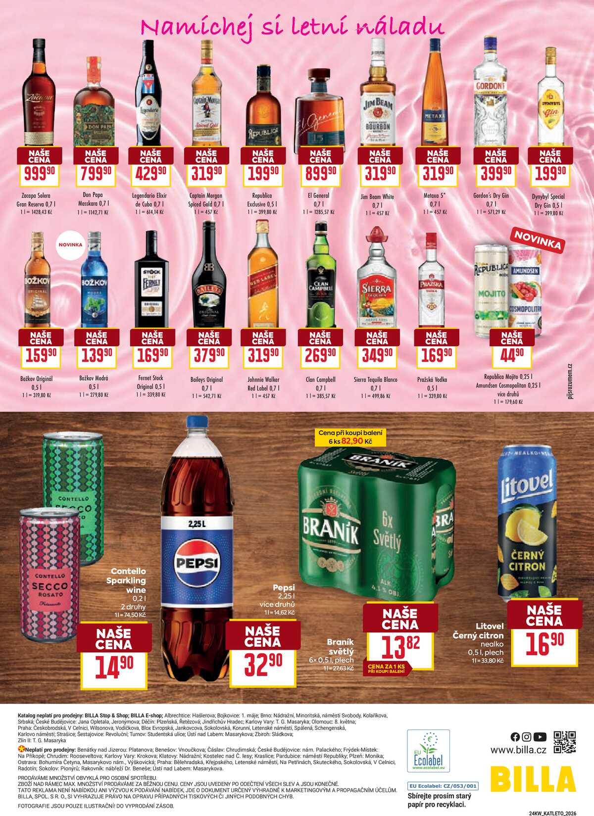 Billa katalog Léto od 10.6. do 30.6.2026 strana 32
