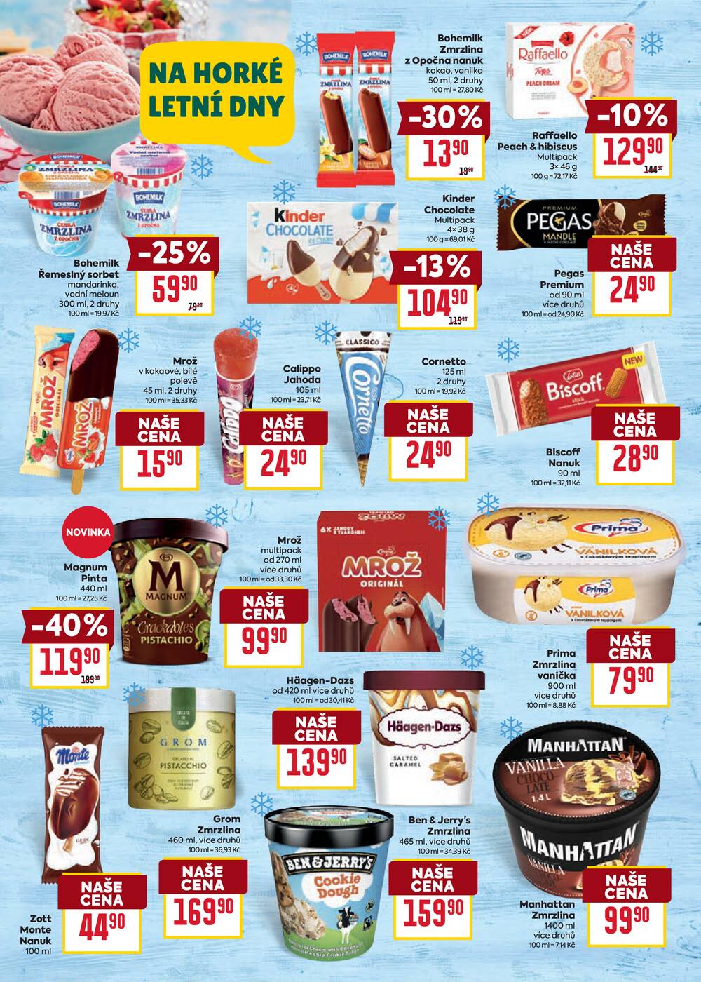 Billa katalog Léto od 10.6. do 30.6.2026
