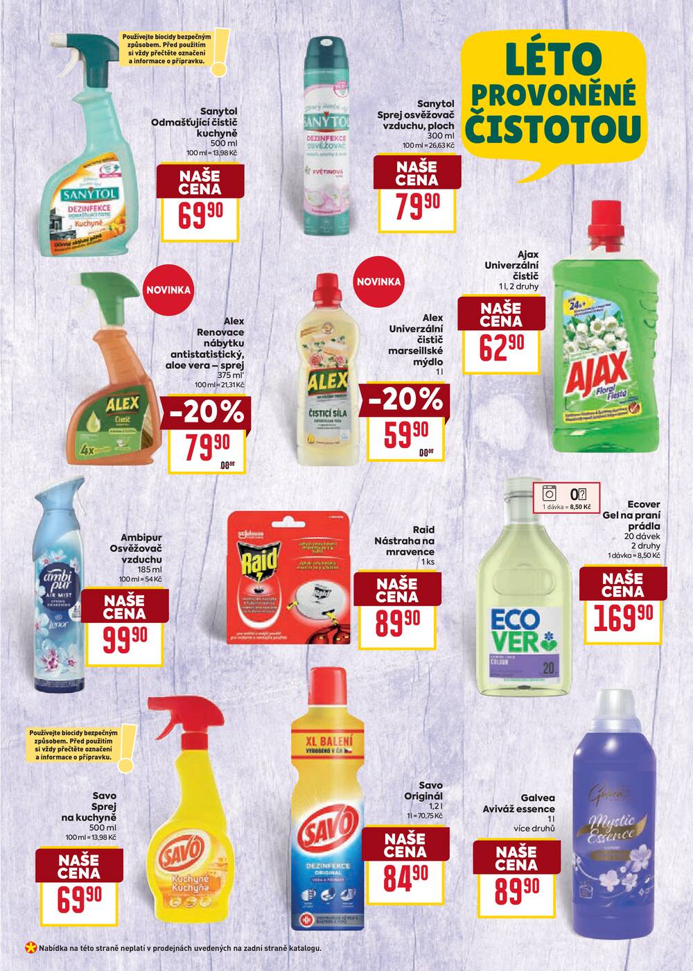 Billa katalog Léto od 10.6. do 30.6.2026