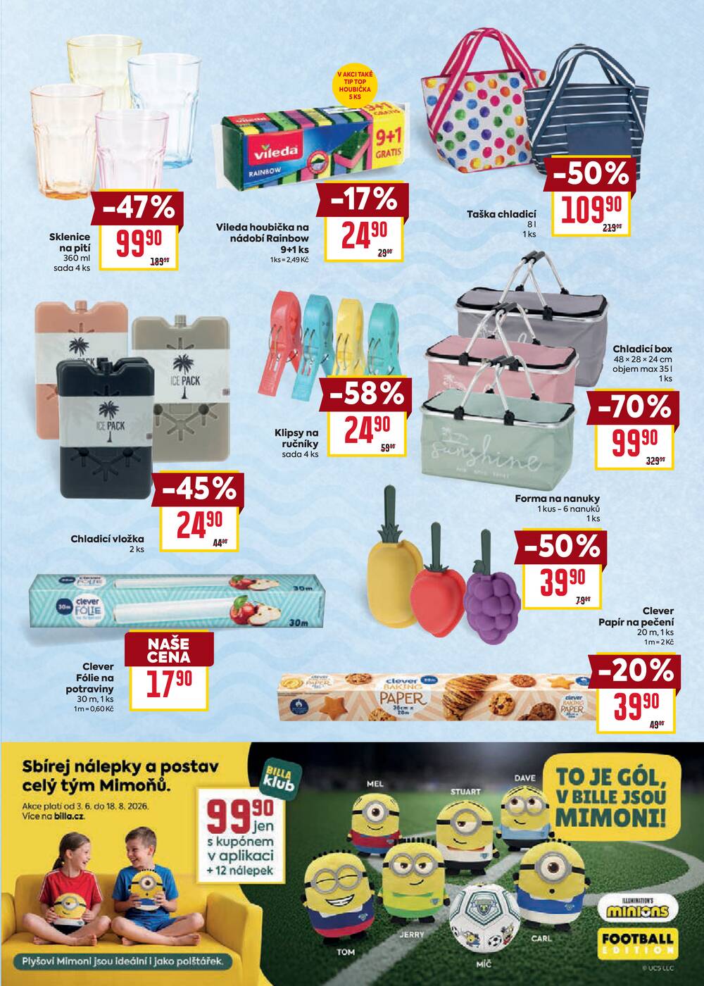 Billa katalog Léto od 10.6. do 30.6.2026