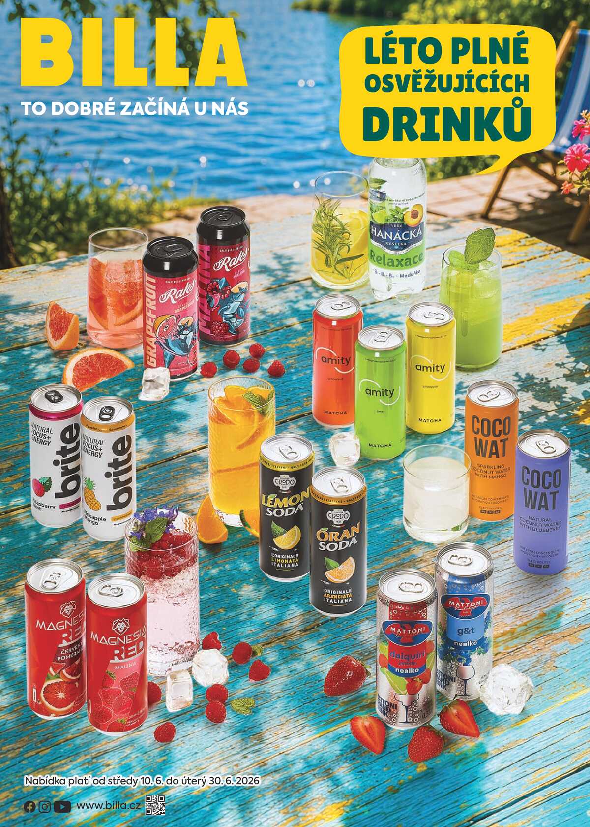 Billa katalog Drink od 10.6. do 30.6.2026 strana 1