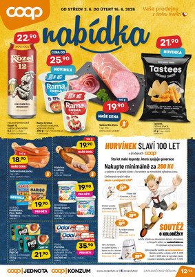 COOP Západočeský region do 16.6.