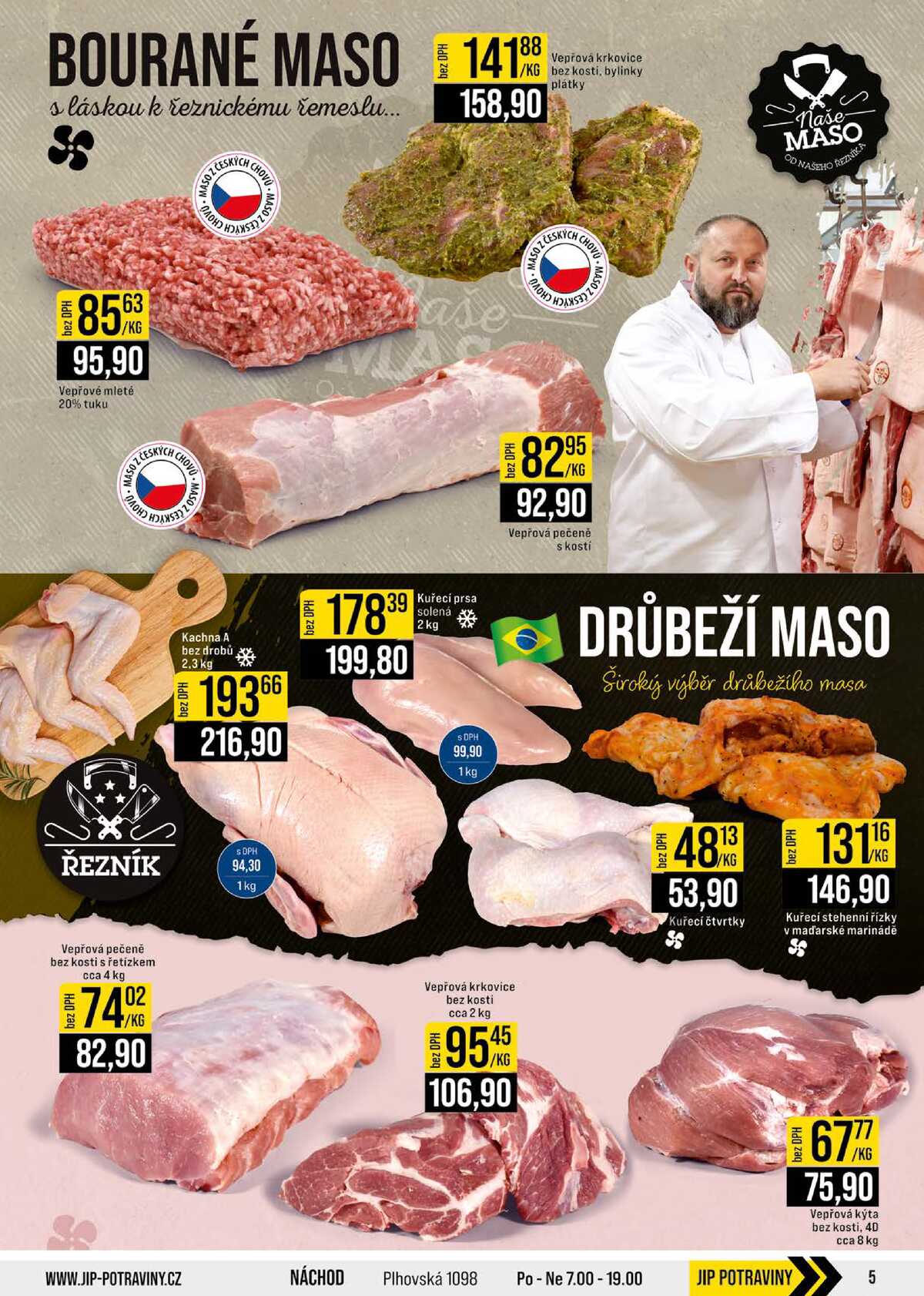 JIP Cash & Carry Brno, Praha, Ostrava, Jilemnice, Pardubice, Ostrava, Karlovy Vary, Olomouc a Zlín od 3.6. do 9.6.2026 strana 5