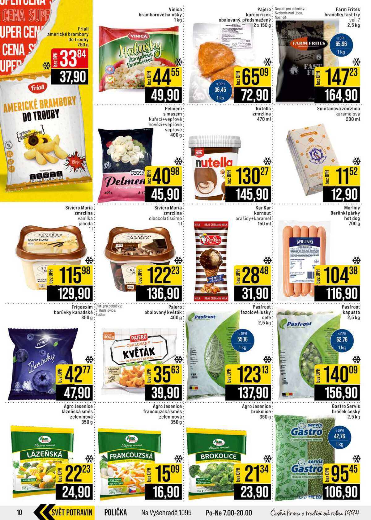 JIP Cash & Carry České Budějovice, Most, Náchod, Polička, Sušice a Svoboda nad Úpou od 3.6. do 9.6.2026 strana 10