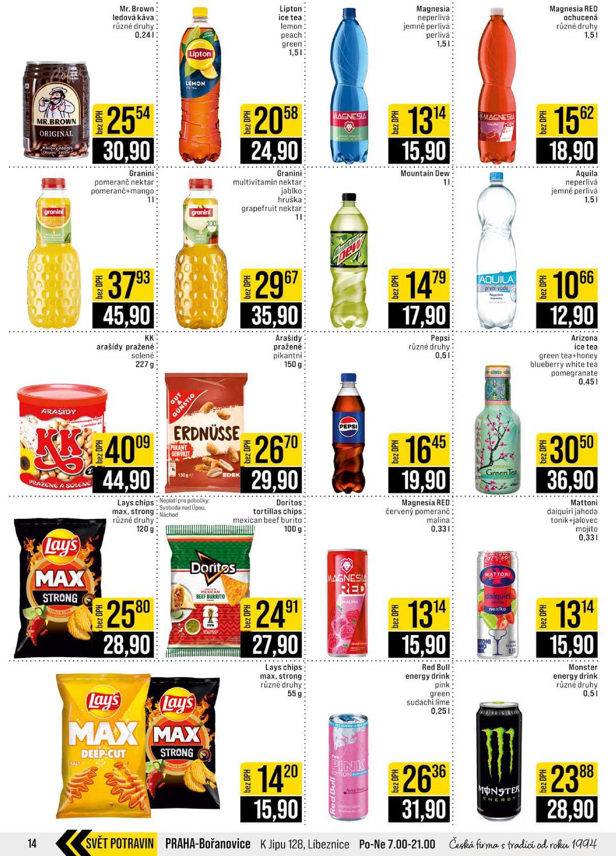 JIP Cash & Carry České Budějovice, Most, Náchod, Polička, Sušice a Svoboda nad Úpou od 3.6. do 9.6.2026 strana 14