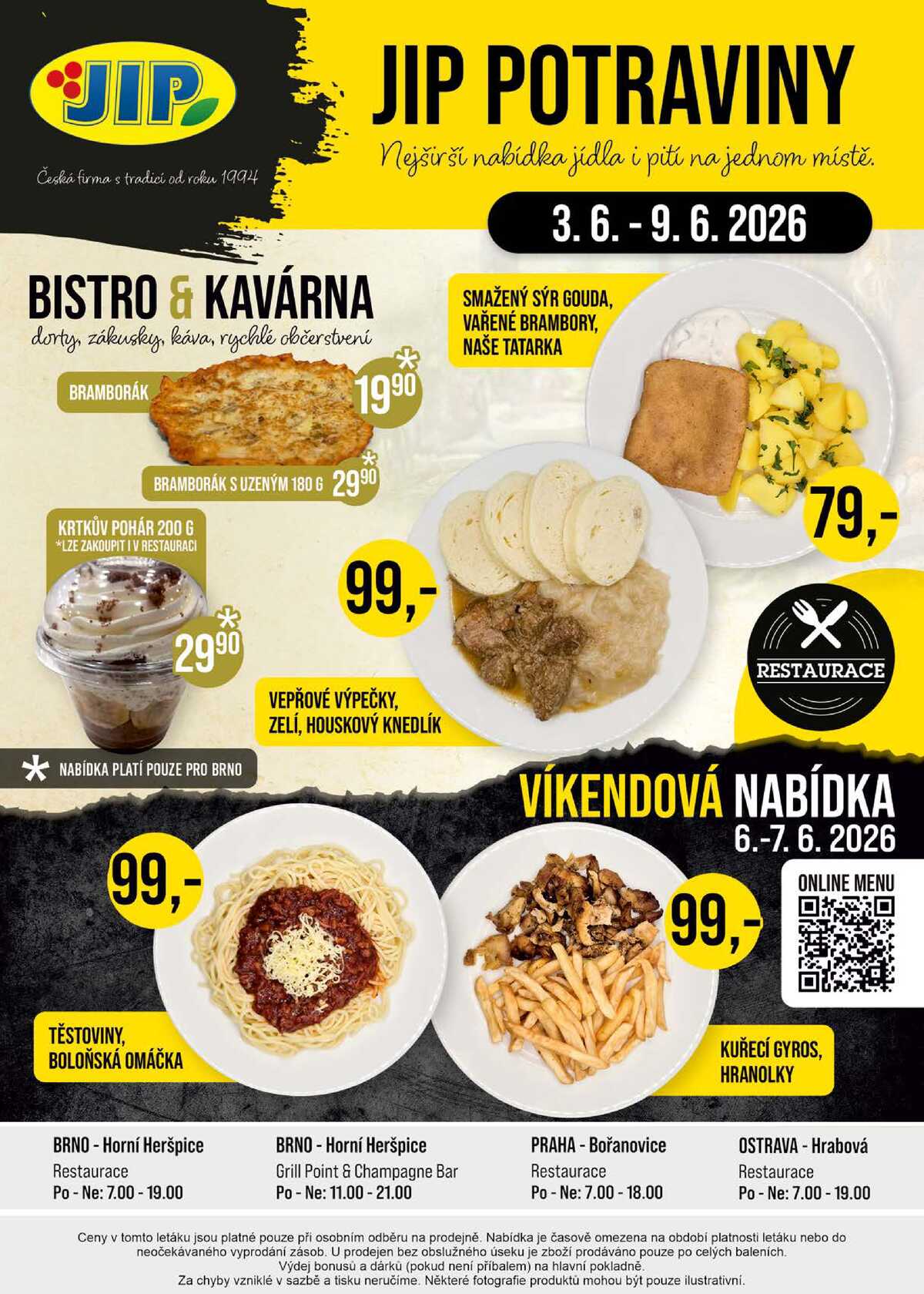 JIP Cash & Carry České Budějovice, Most, Náchod, Polička, Sušice a Svoboda nad Úpou od 3.6. do 9.6.2026 strana 20