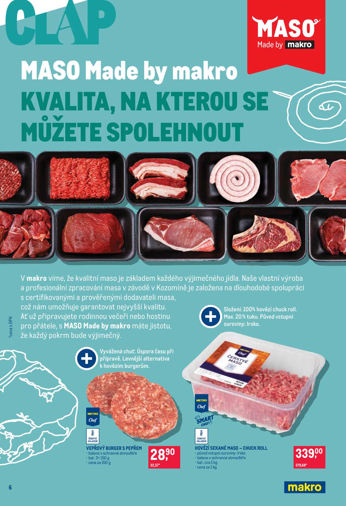 Makro Pro milovníky jídla do 16.6. strana 6