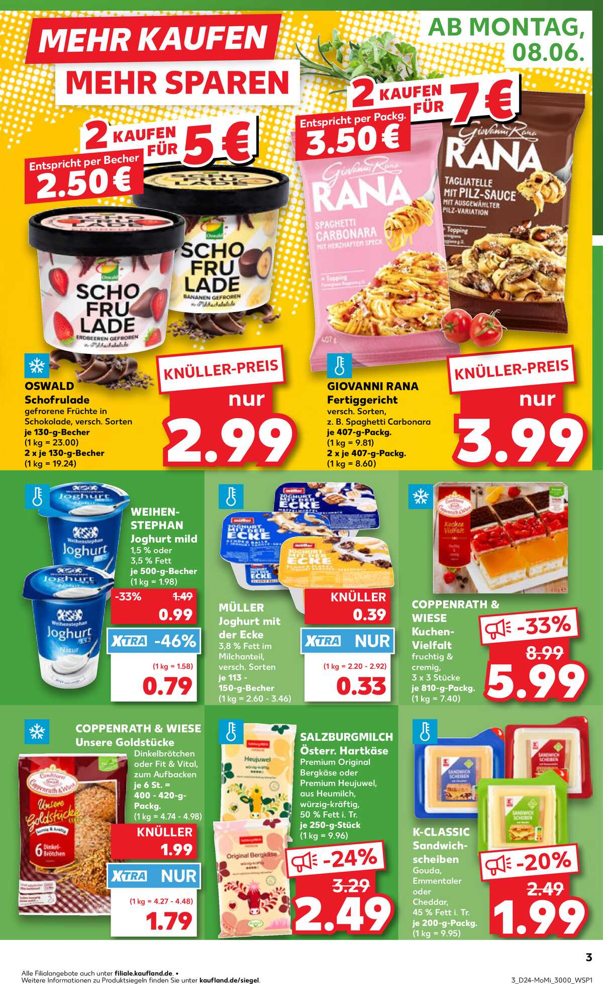 Leták Kaufland Německo 8.6.-10.6.2026 strana 3