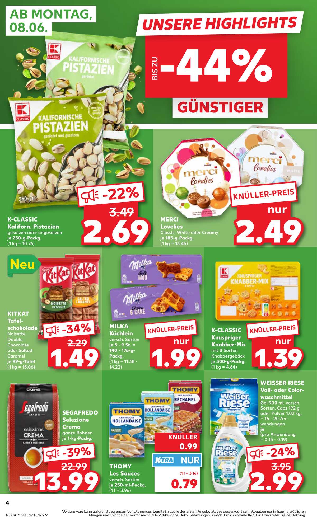 Leták Kaufland Německo 8.6.-10.6.2026 strana 4