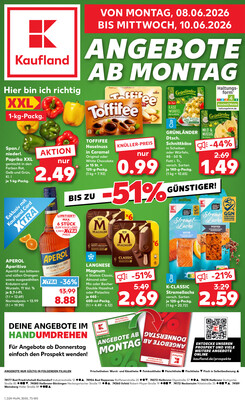 Leták Kaufland Německo 8.6.-10.6.2026
