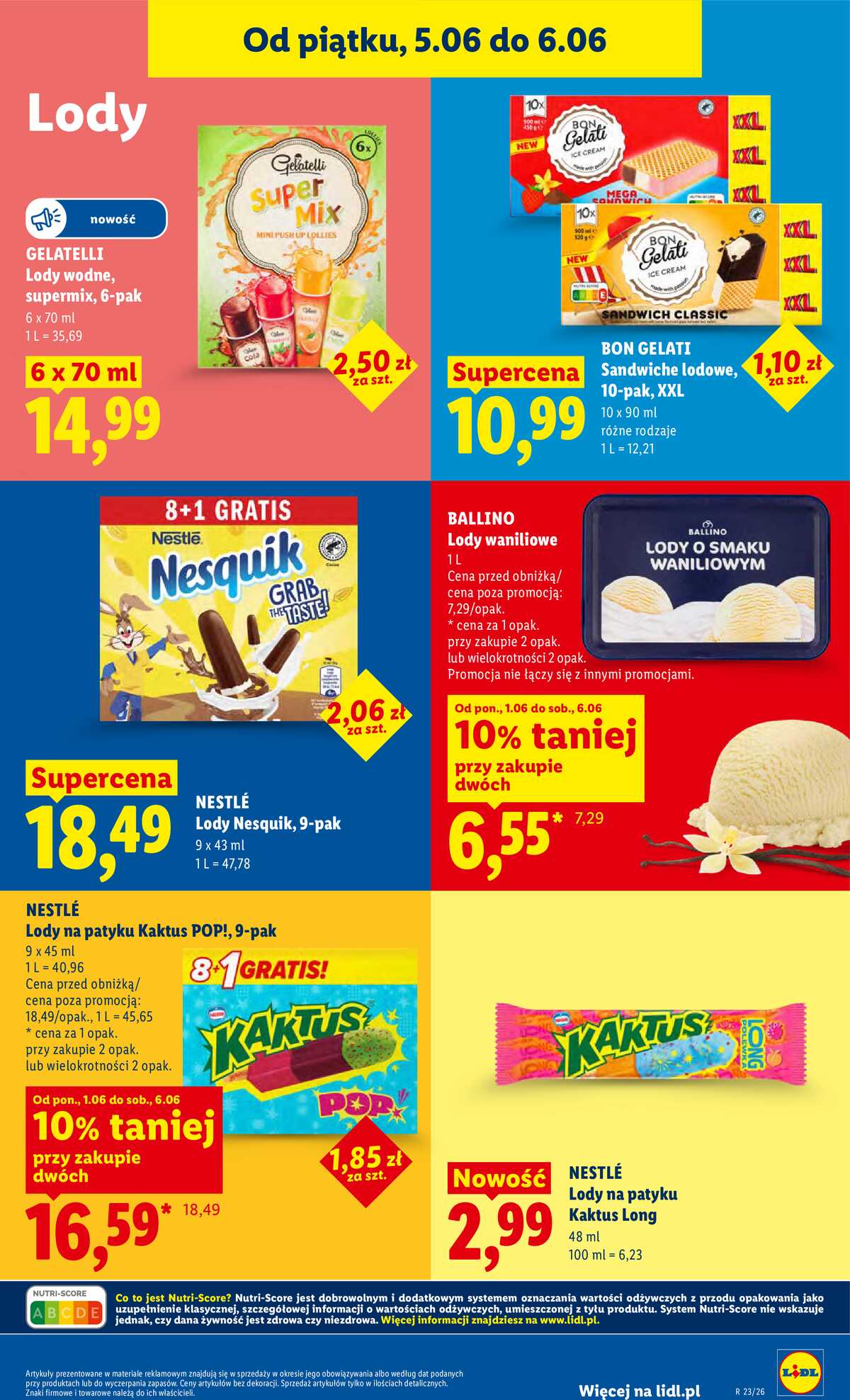 Leták Lidl Polsko 5.6.-6.6.2026 - Zpravodaj platný od 5.06 do 6.06 strana 63