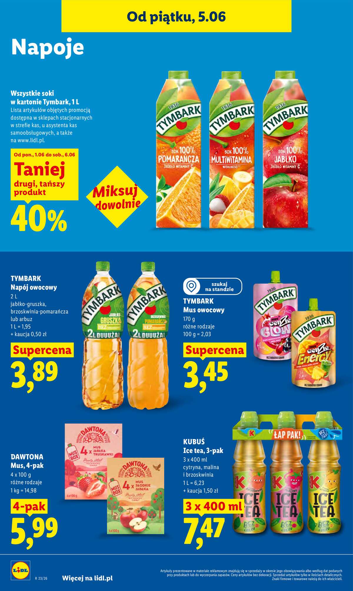 Leták Lidl Polsko 5.6.-6.6.2026 - Zpravodaj platný od 5.06 do 6.06 strana 66