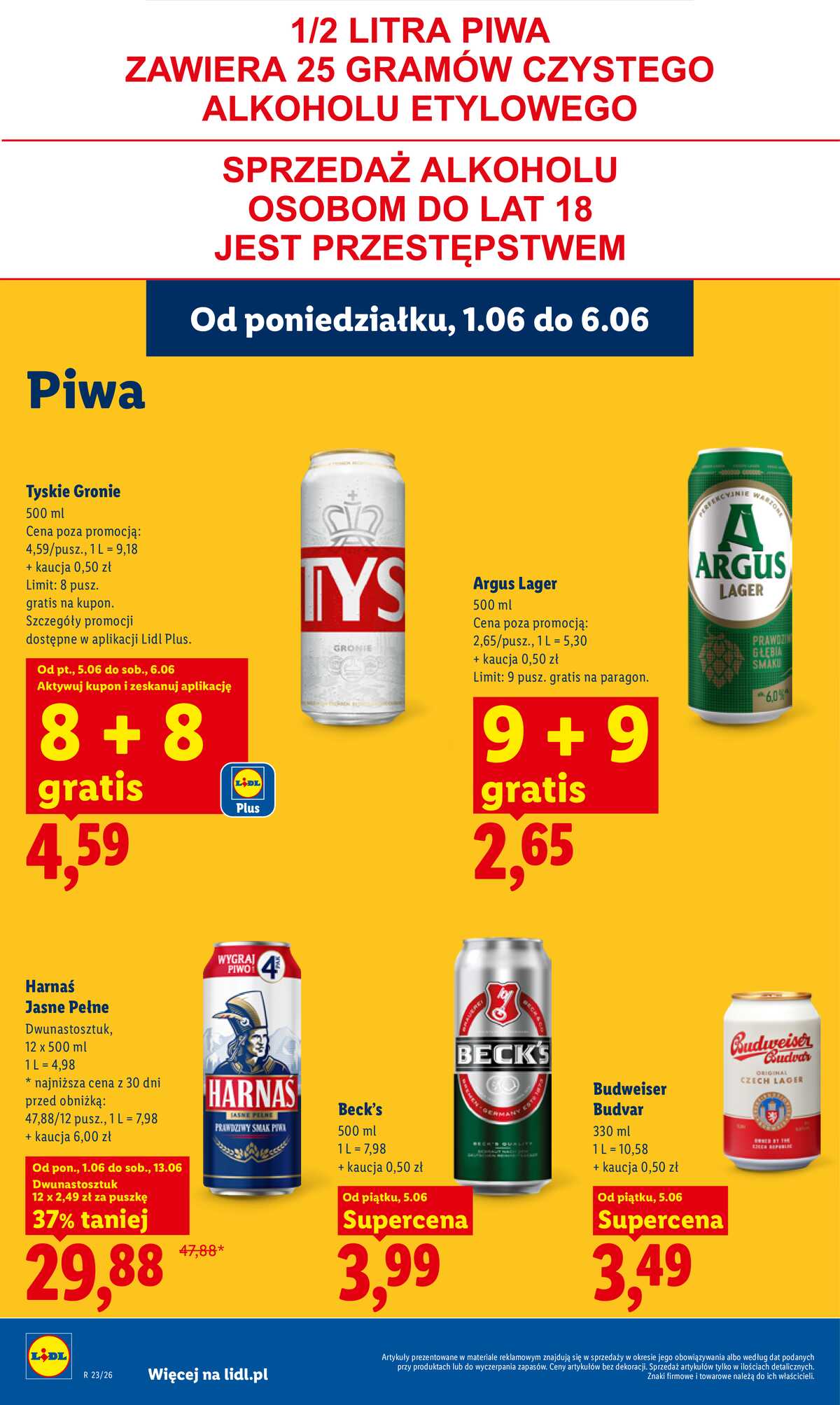 Leták Lidl Polsko 5.6.-6.6.2026 - Zpravodaj platný od 5.06 do 6.06 strana 68
