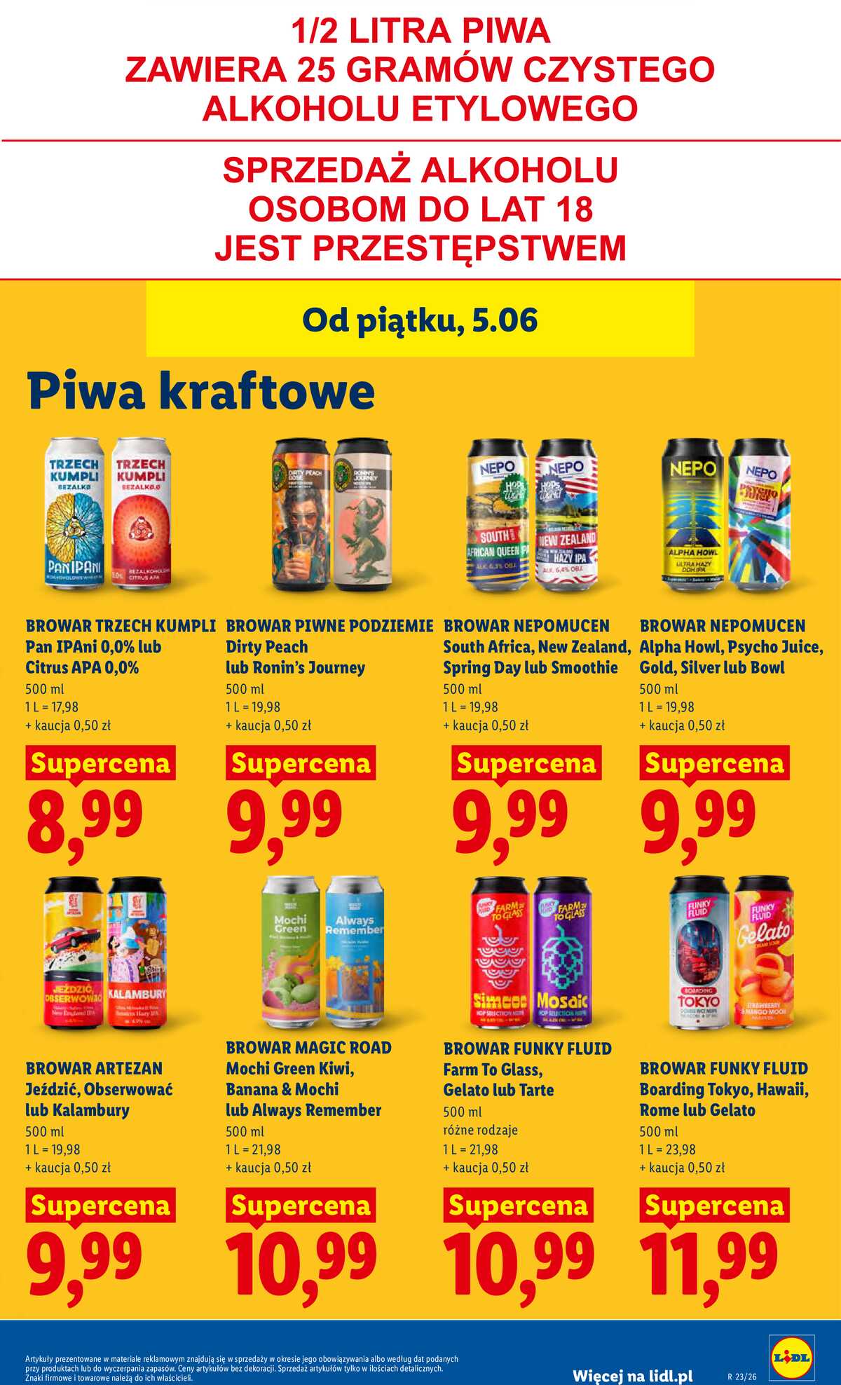 Leták Lidl Polsko 5.6.-6.6.2026 - Zpravodaj platný od 5.06 do 6.06 strana 71