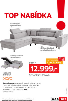 XXXLutz Top nabídka 8.6. - 21.6.