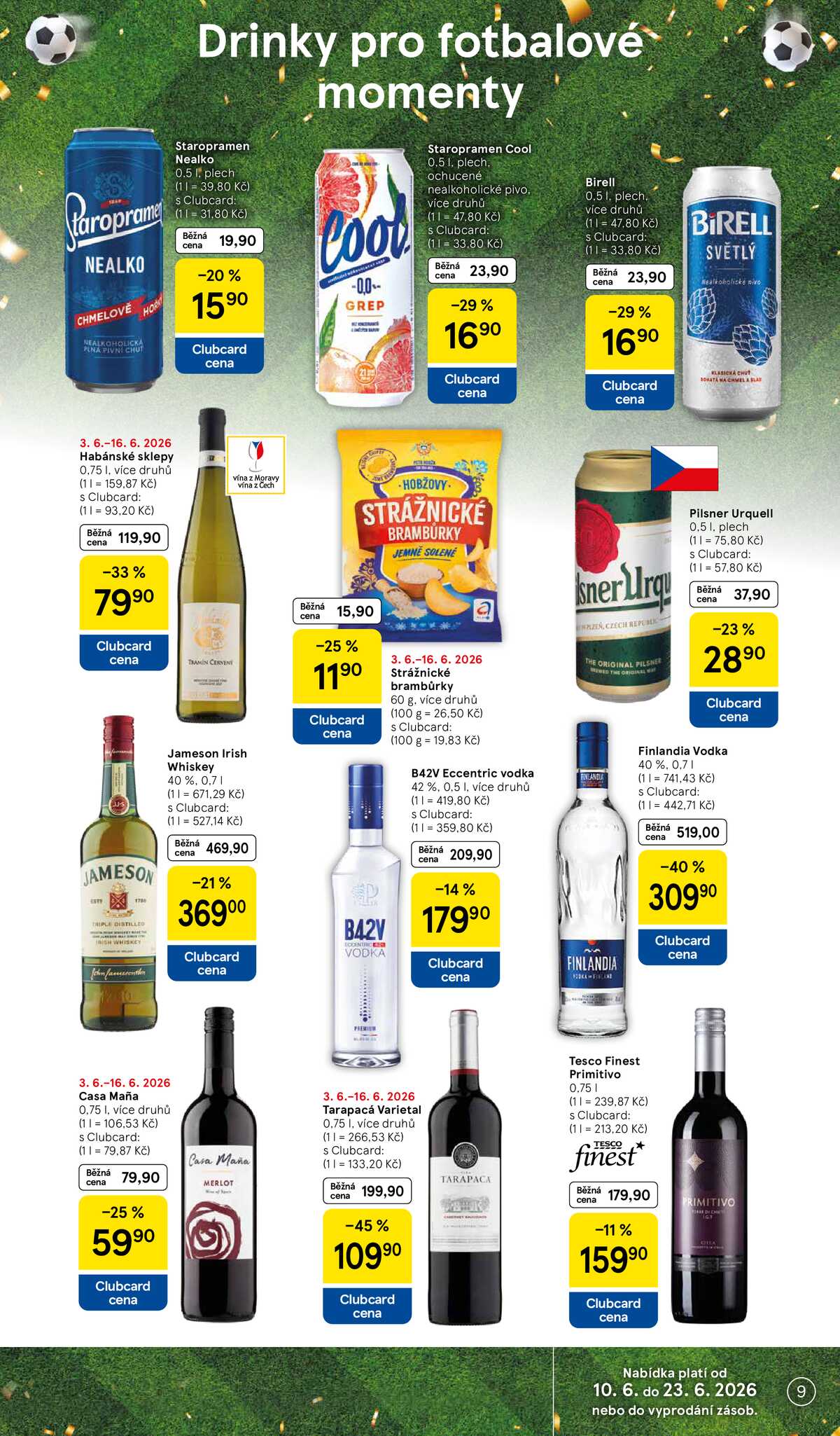 Tesco supermarkety od 10.6. do 16.6.2026 strana 9