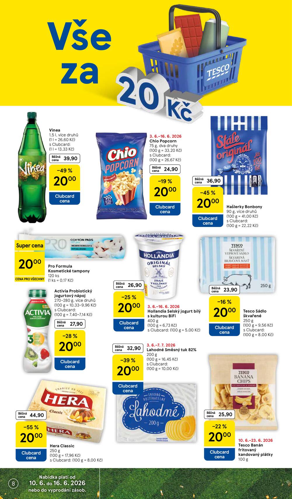 Tesco supermarkety od 10.6. do 16.6.2026