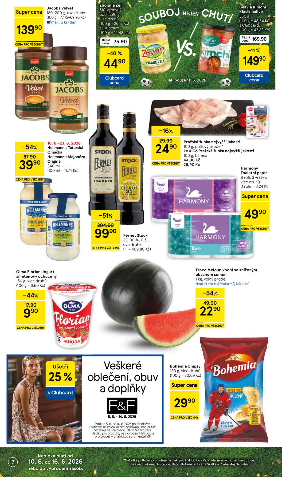 Tesco malé hypermarkety od 10.6. do 16.6.2026 strana 2