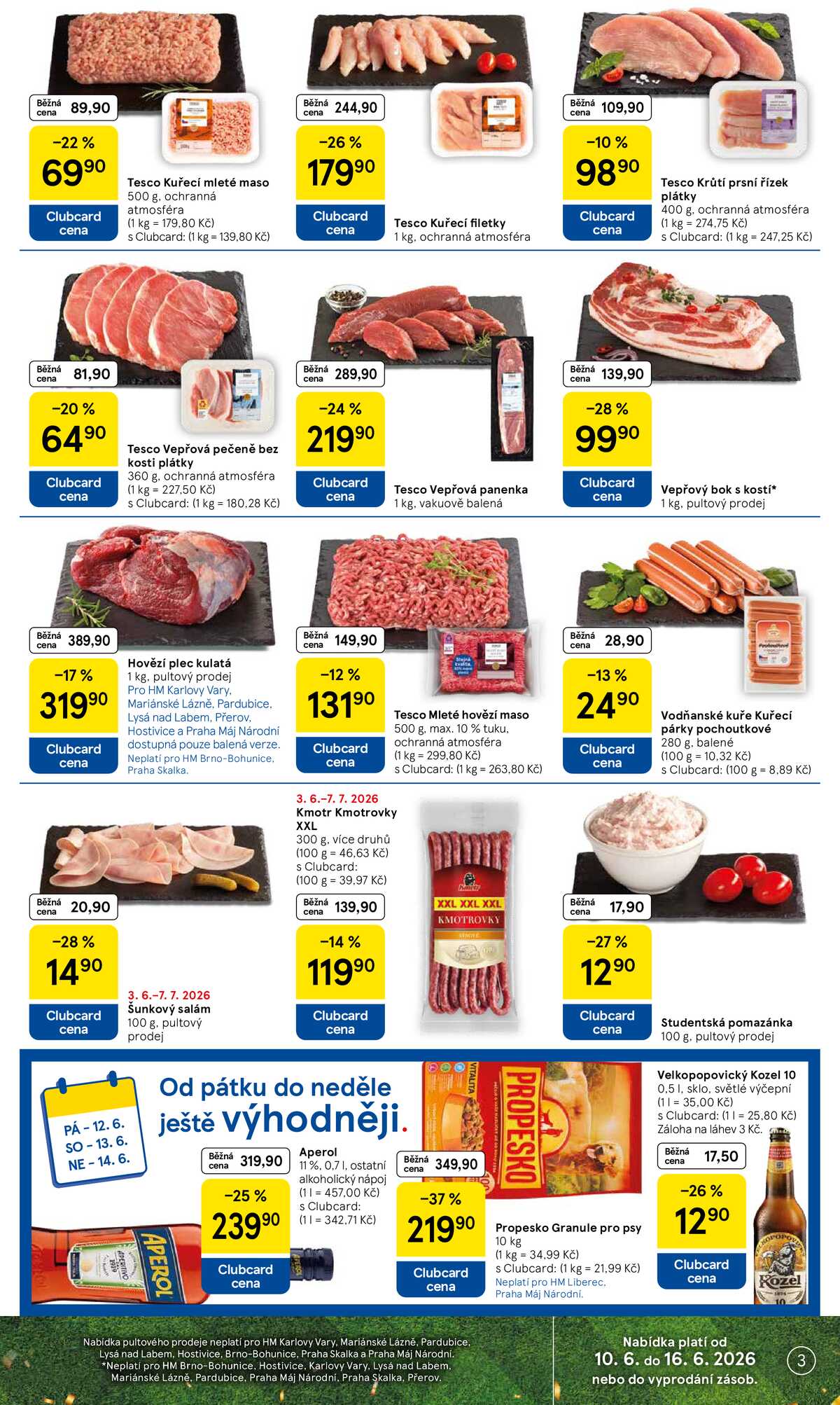Tesco malé hypermarkety od 10.6. do 16.6.2026 strana 3